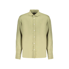 North Sails Camisa de Manga Larga Hombre Verde Bordado