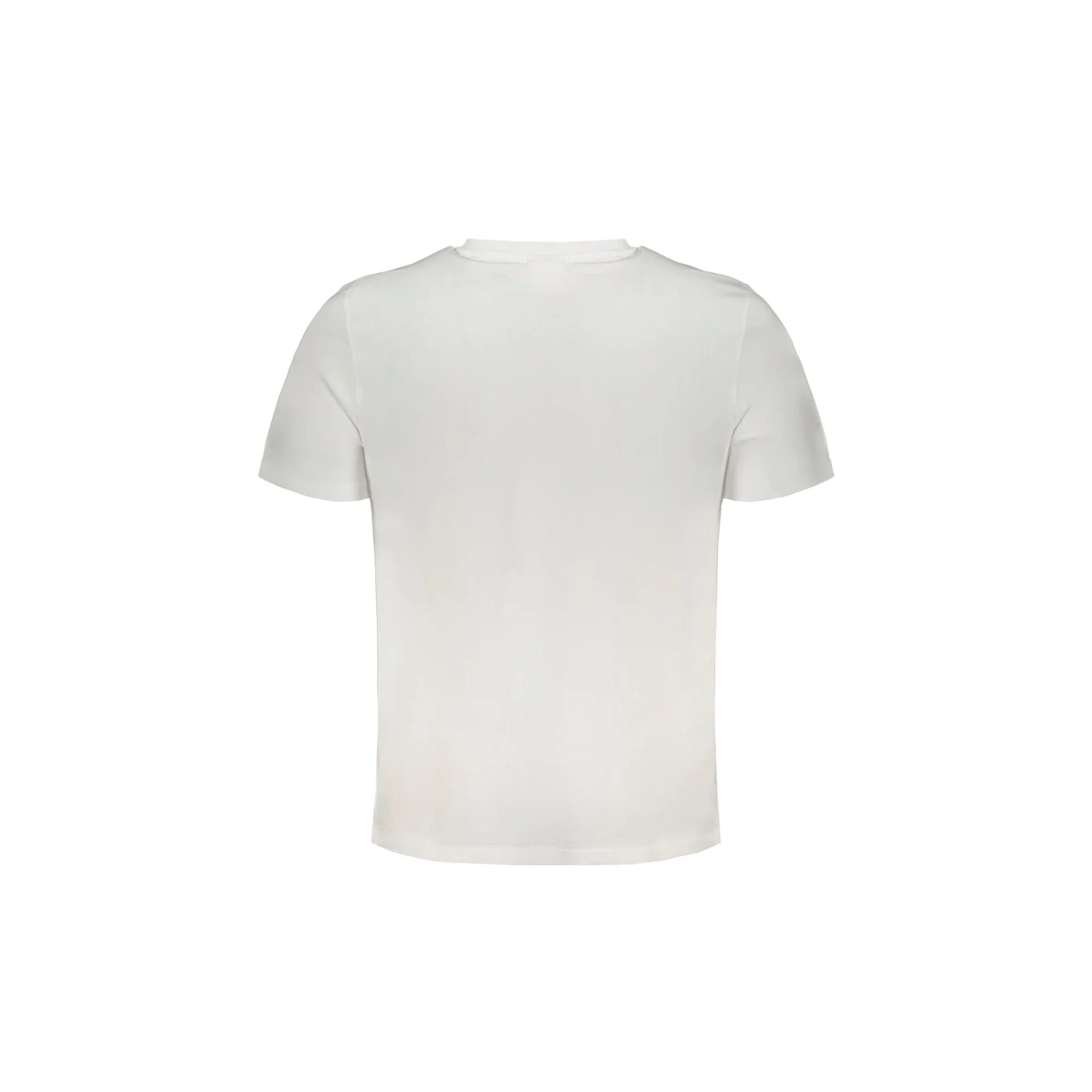 Fila T-Shirt Maniche Corte Uomo Bianca Stampa Logo bianco - vista 2