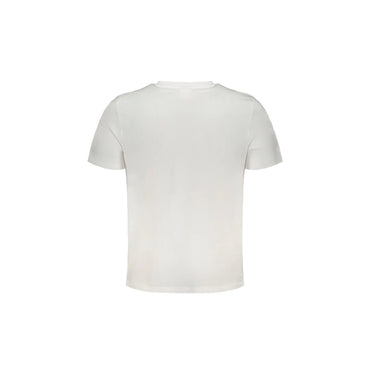 Fila T-Shirt Maniche Corte Uomo Bianca Stampa Logo bianco - vista 2