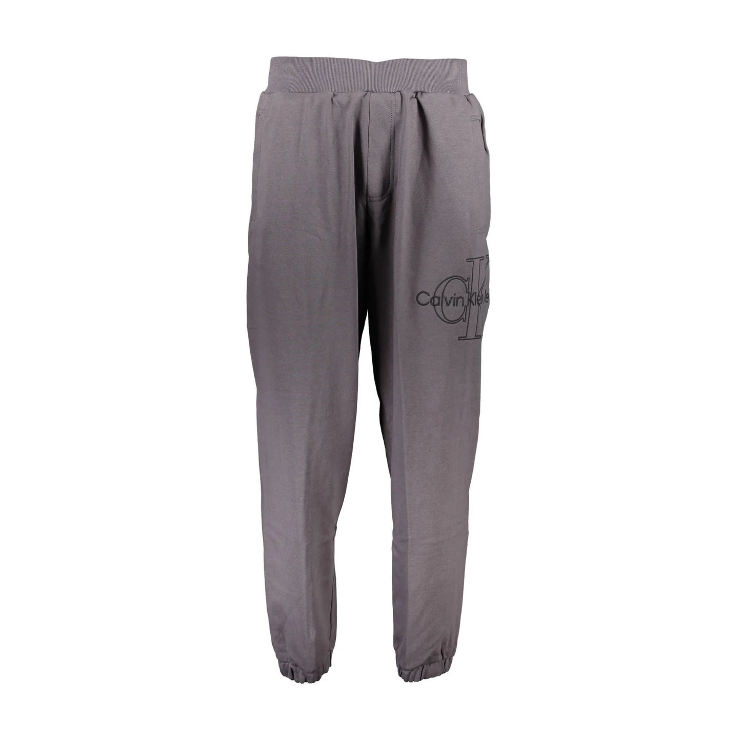 Calvin Klein Pantaloni Uomo Grigio Ricamo - foto prodotto