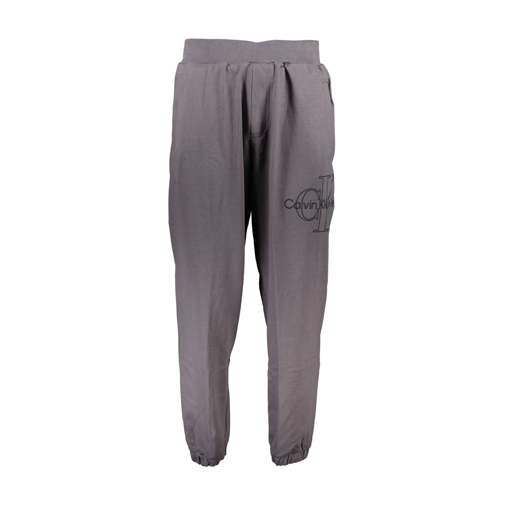 Calvin Klein Pantaloni Uomo Grigio Ricamo - foto prodotto