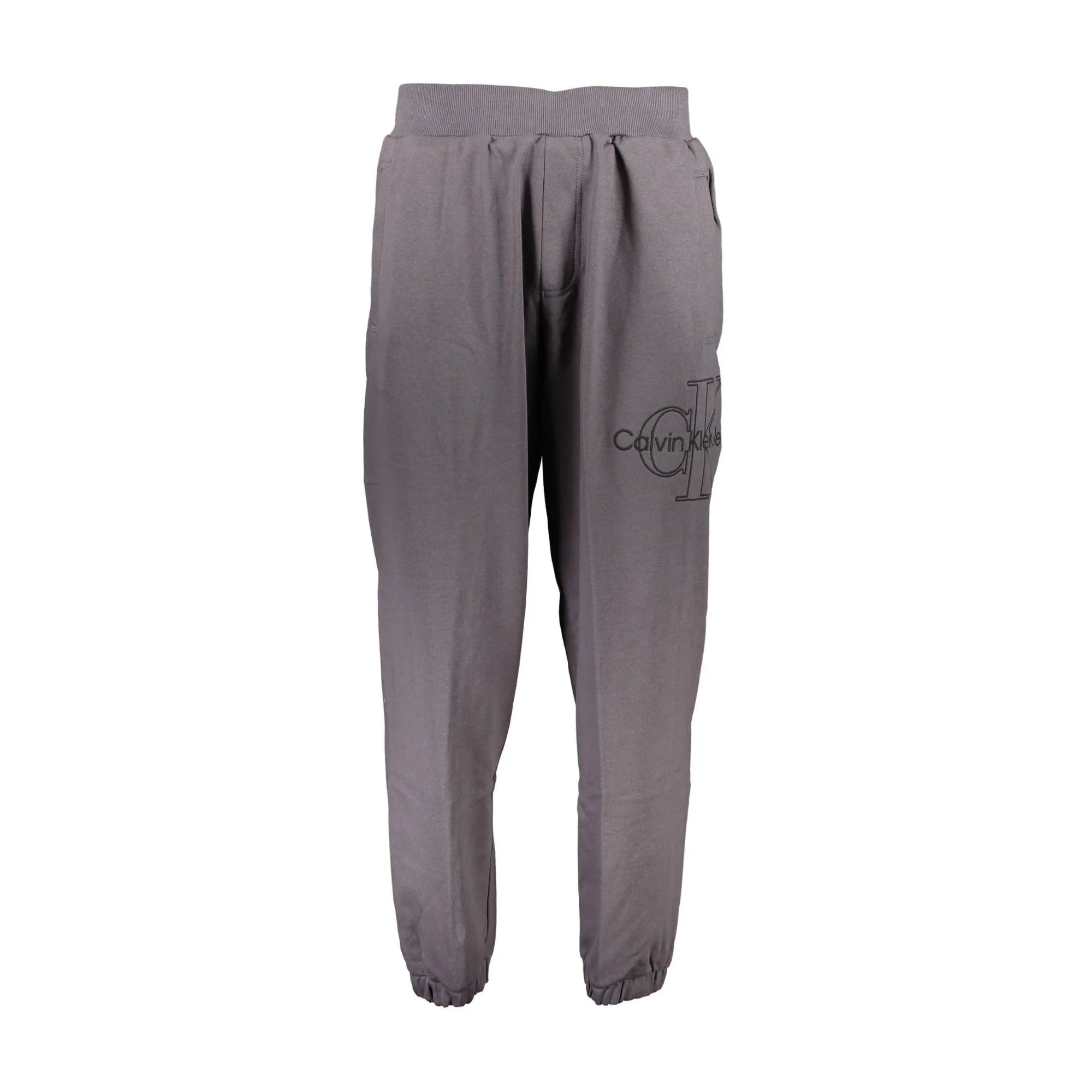Calvin Klein Pantaloni Uomo Grigio Ricamo - foto prodotto