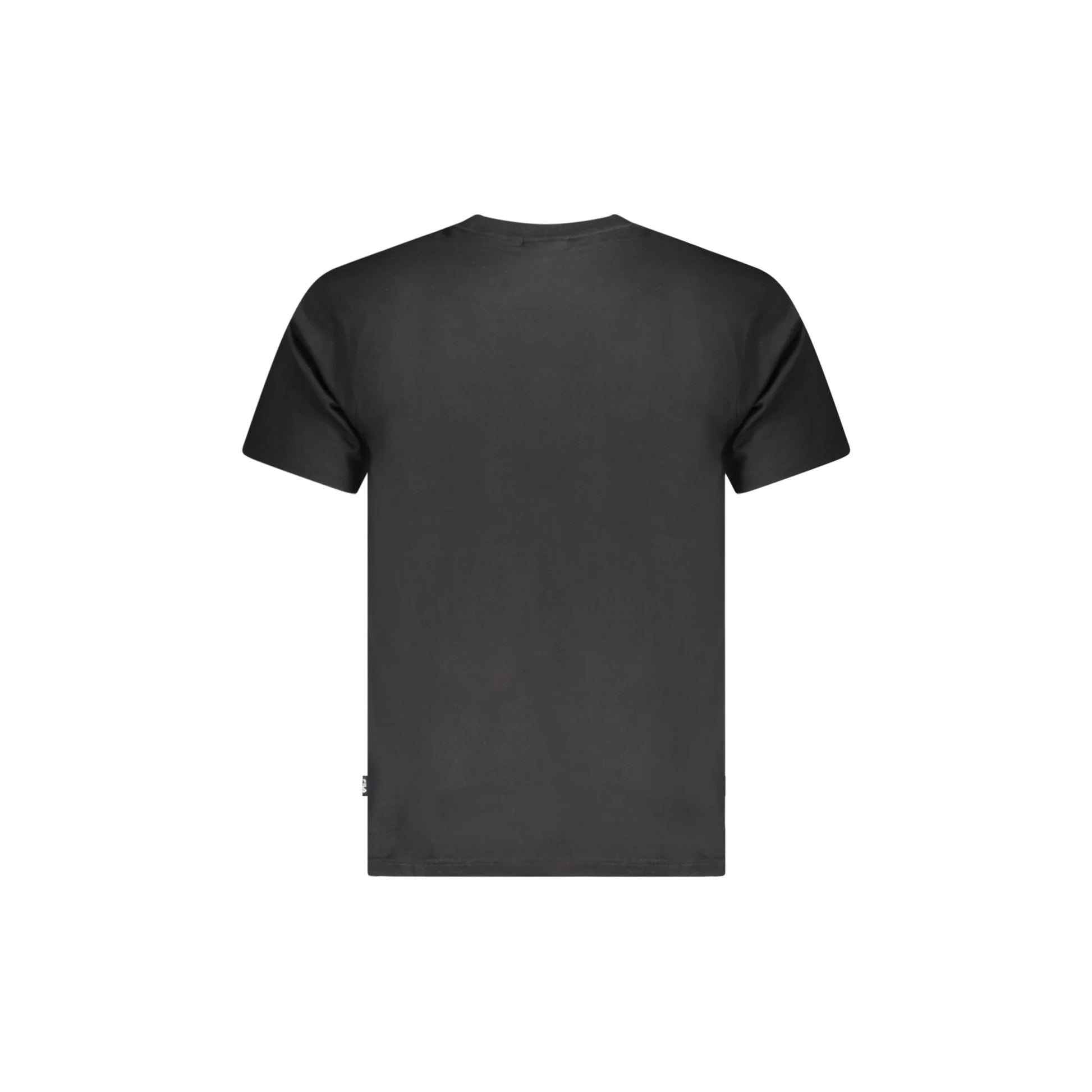 Fila T-Shirt Maniche Corte Uomo Nera Ricamo nero - vista 2