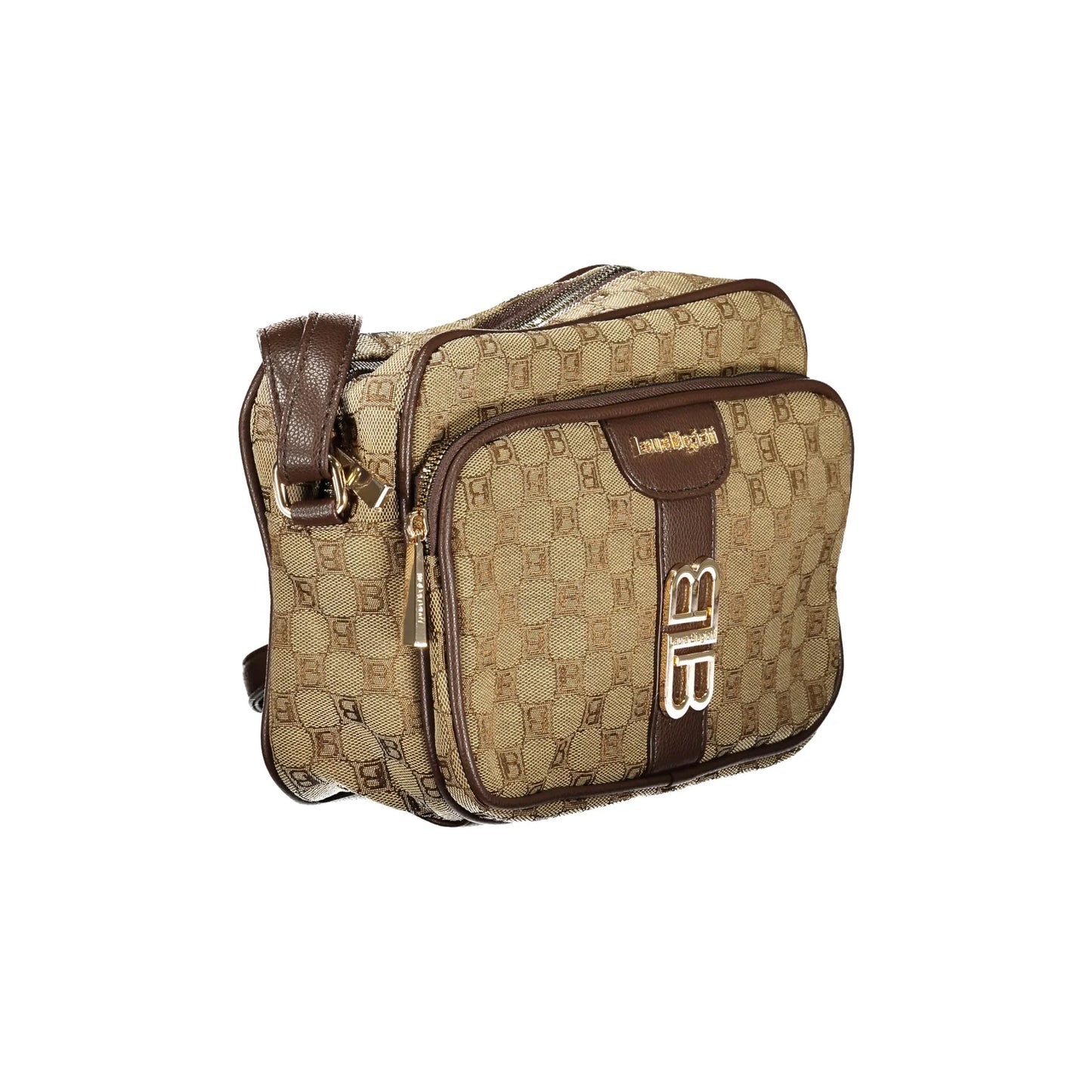 Laura Biagiotti Borsa a Tracolla Donna Beige Chiusura con Zip Borse - vista 3