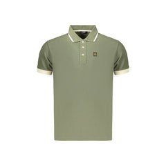 Refrigiwear Polo Maniche Corte Uomo Verde Logo