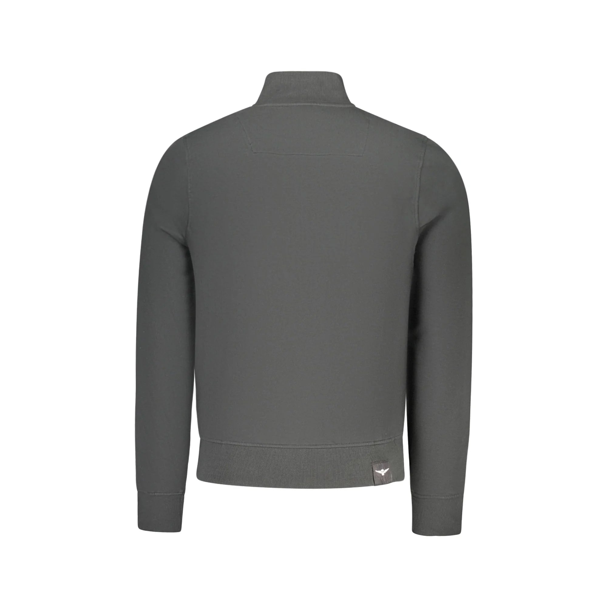 ACCADEMIA MILITARE FELPA CON ZIP UOMO NERO