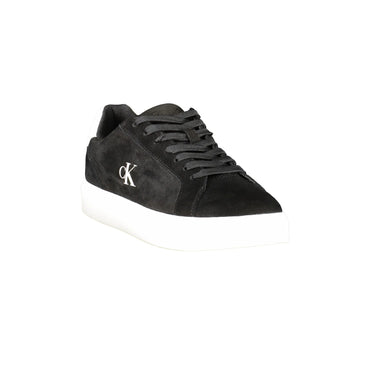 CALVIN KLEIN Sneakers Uomo Nere con Lacci e Dettagli in Bianco nero - vista 2