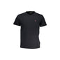 Napapijri T-Shirt Maniche Corte Uomo Nera Ricamo Nero - foto prodotto