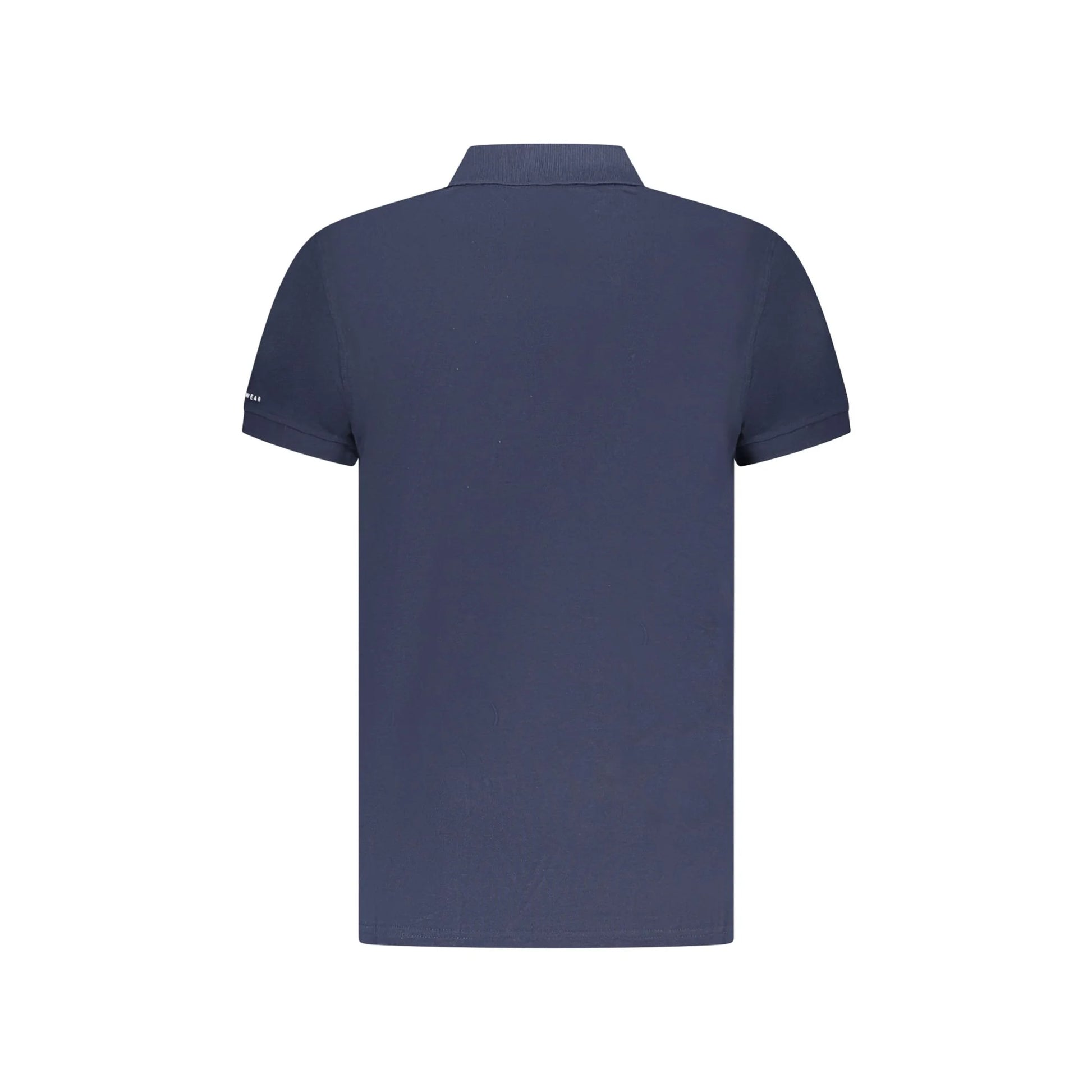 Trussardi Polo Maniche Corte Uomo Blu Stampa Logo - vista 2