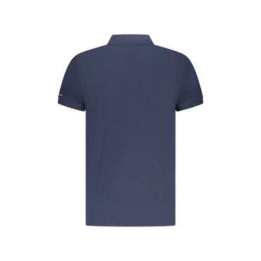 Trussardi Polo Maniche Corte Uomo Blu Stampa Logo - vista 2