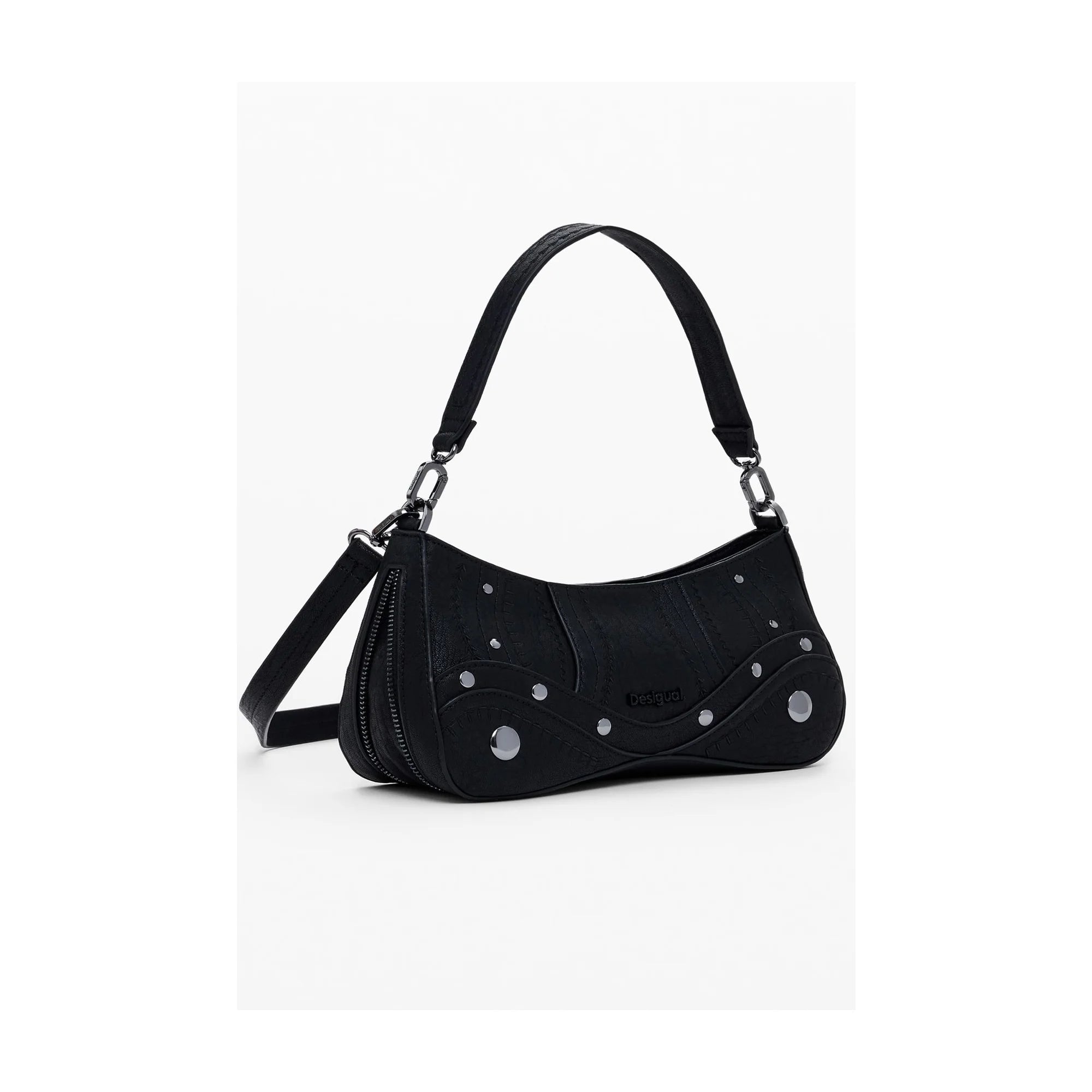DESIGUAL BORSA DONNA NERO
