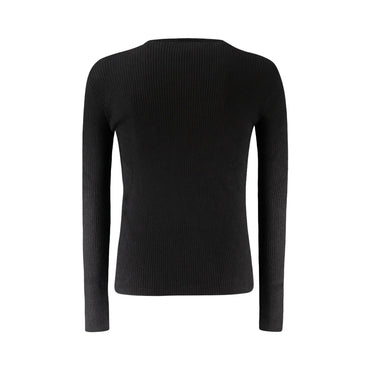 Guess Jeans Maglia Bambina Nera Logo Maglie bambino nero - vista 2