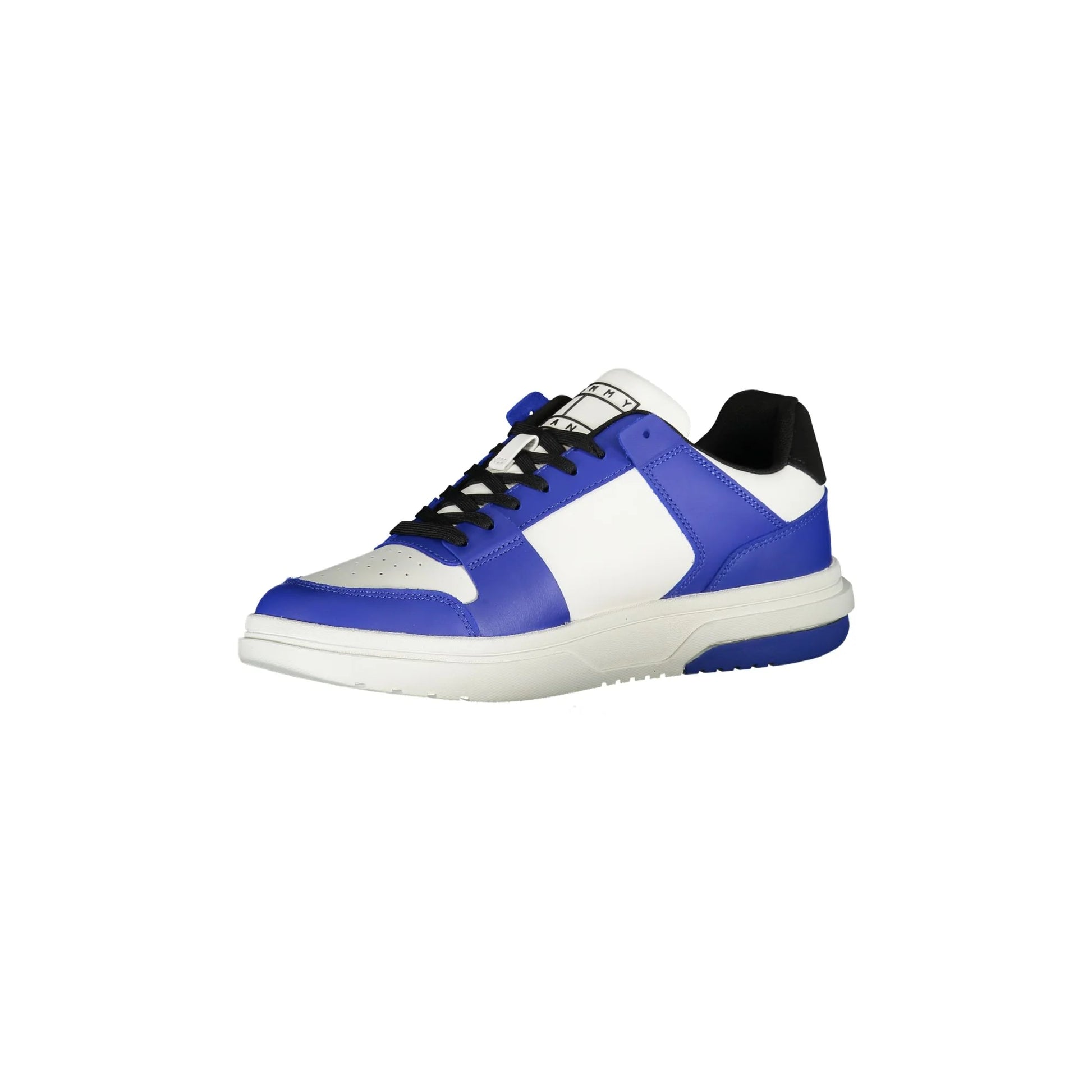 TOMMY HILFIGER Scarpe Sneakers Uomo Blu con Dettagli a Contrasto - vista 3