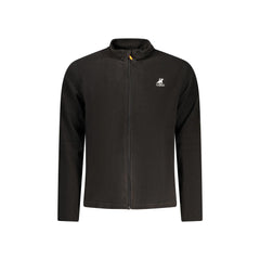 U.S. Grand Felpa Uomo Nera Zip Pile Ricamo Logo