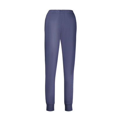 Fila Pantaloni Tuta Lungo Donna Blu Ricamo - vista 2