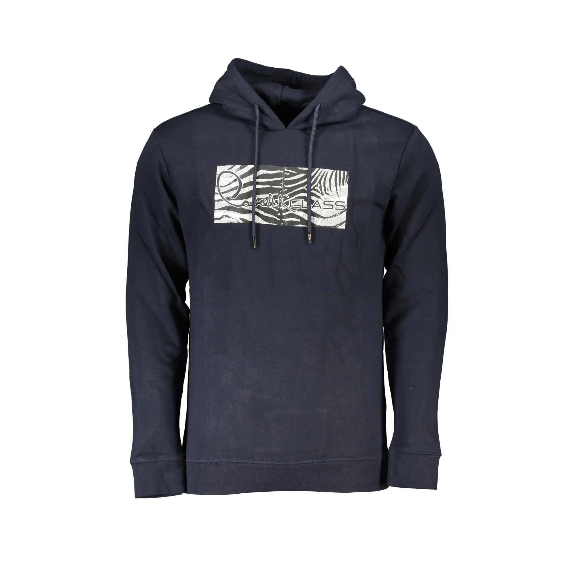 CAVALLI CLASS FELPA SENZA ZIP UOMO BLU