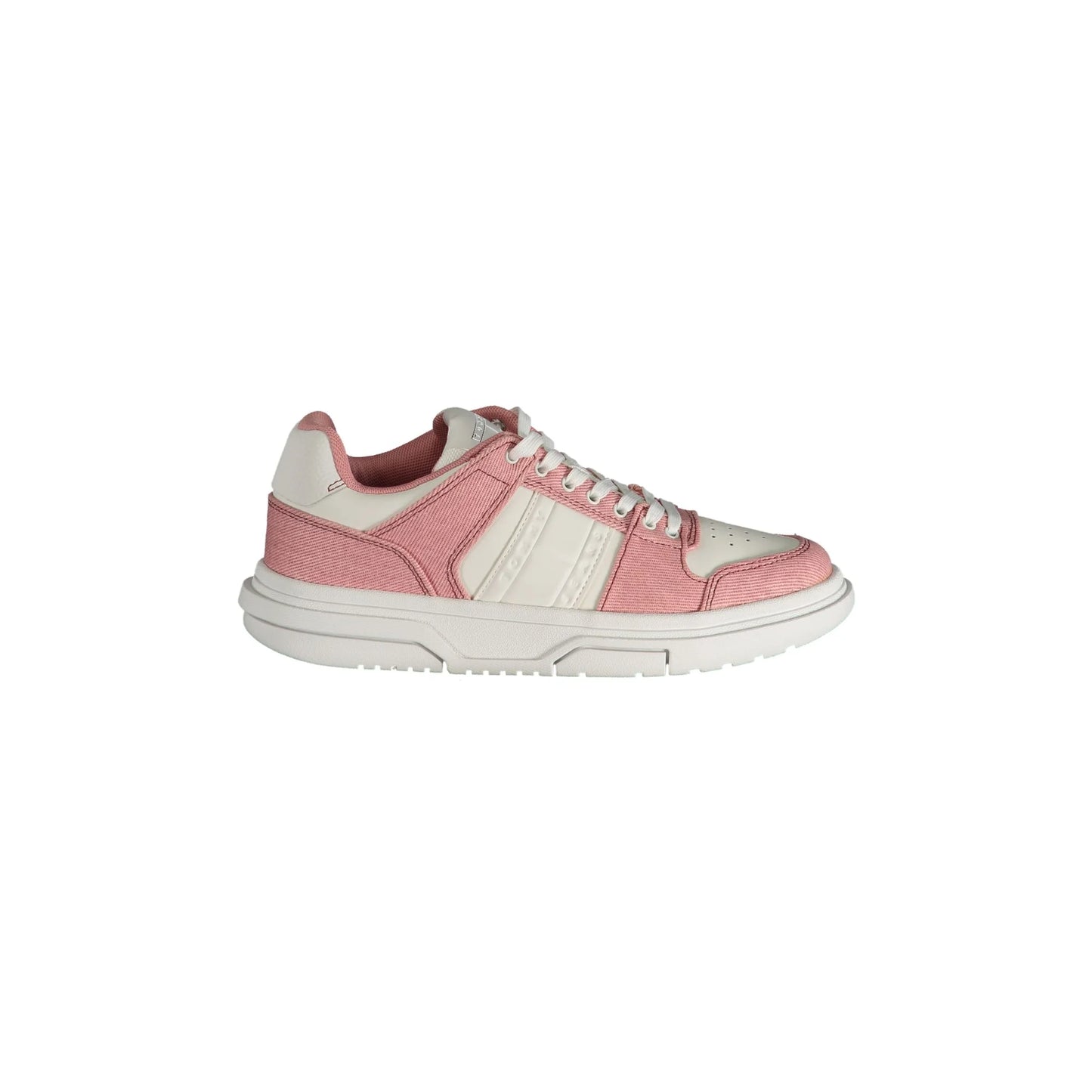 TOMMY HILFIGER Calzatura Sportiva Donna Rosa con Dettagli a Contrasto Sneakers - foto prodotto