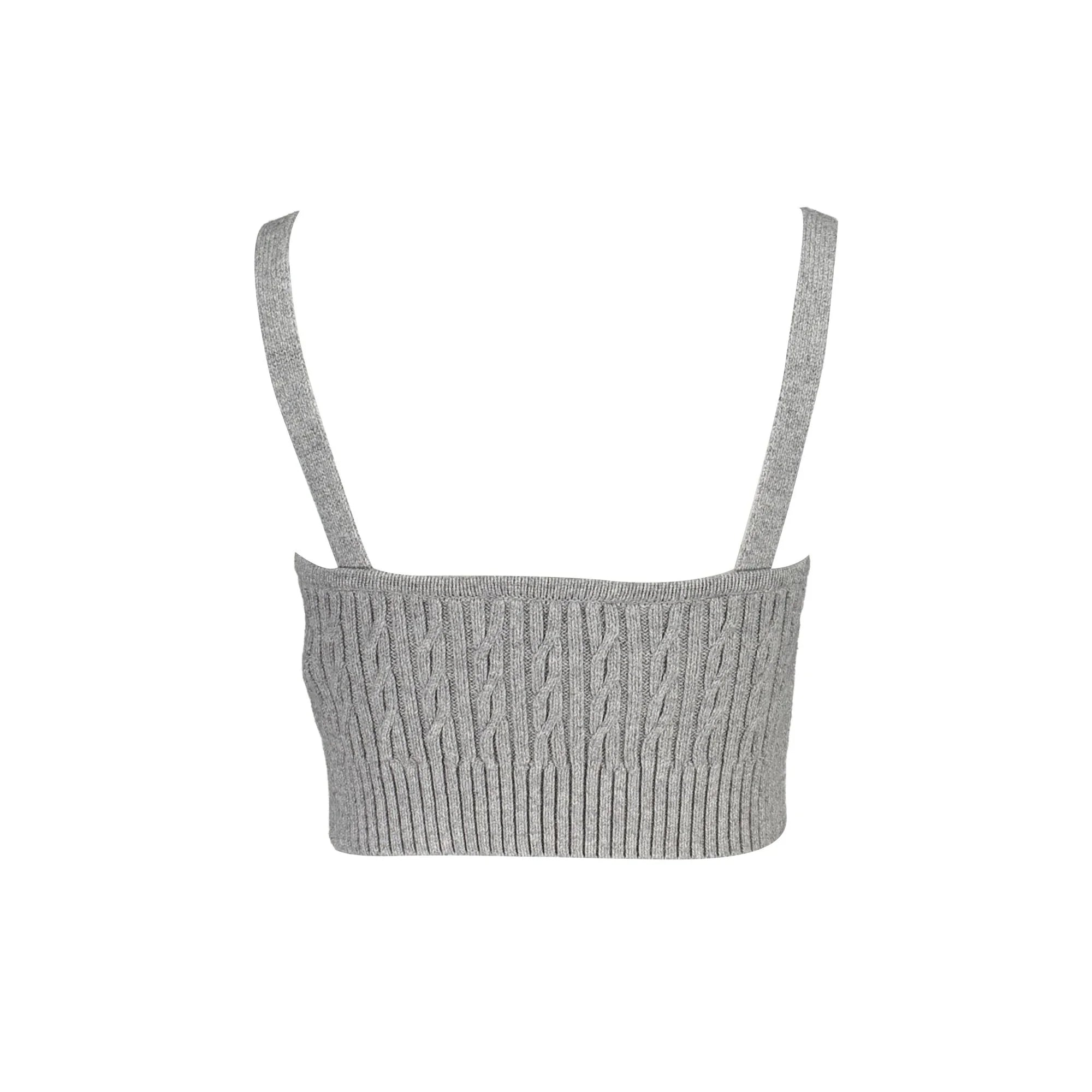 TOMMY HILFIGER TOP DONNA GRIGIO