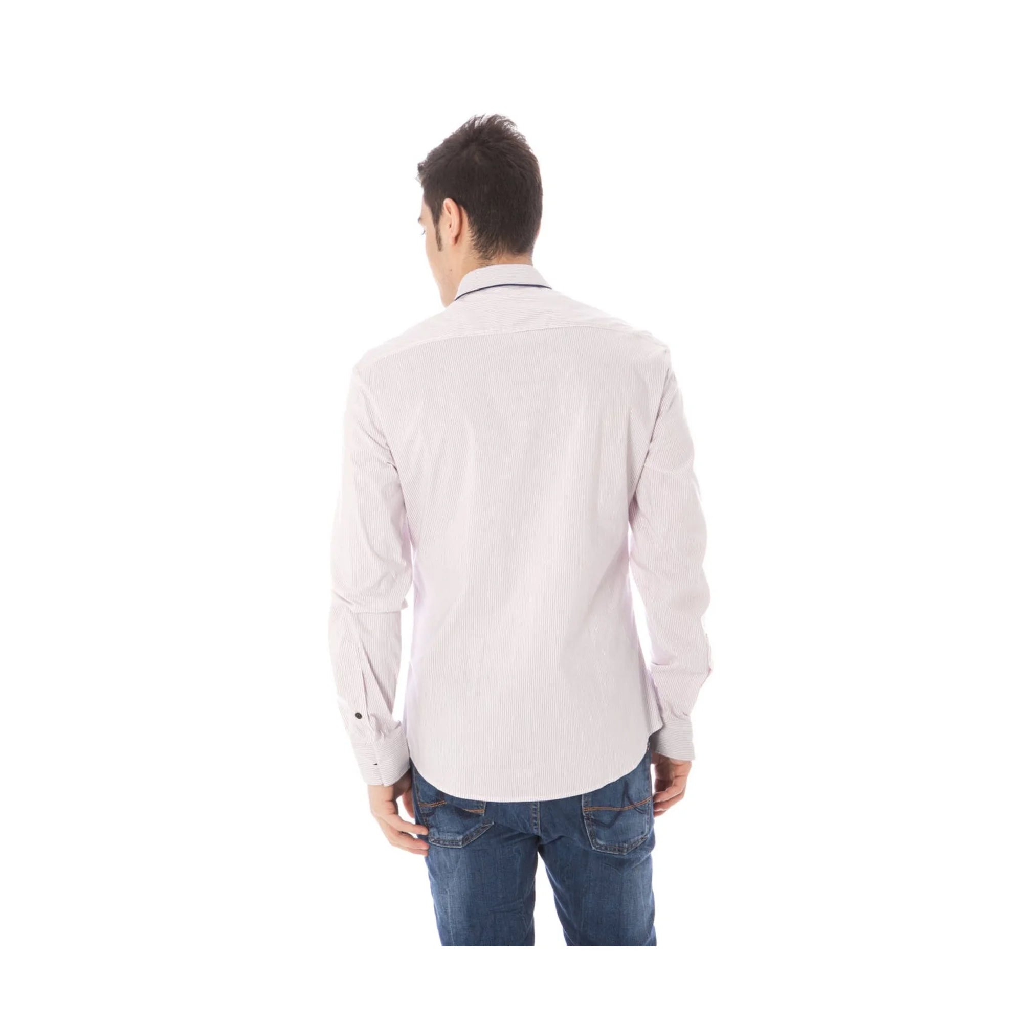 COSTUME NATIONAL CAMICIA MANICHE LUNGHE UOMO ROSA