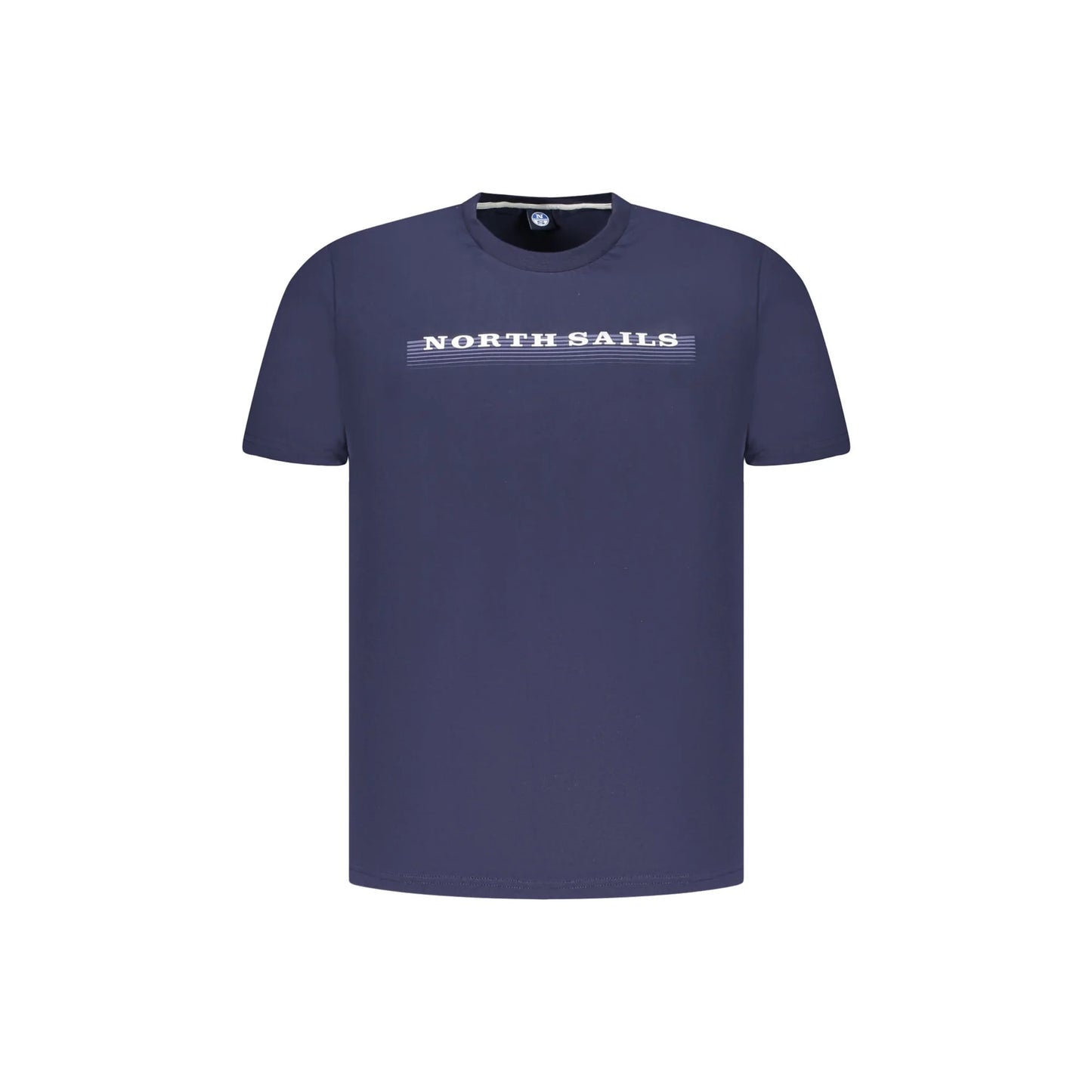 North Sails T-Shirt Maniche Corte Uomo Blu Stampa Logo - foto prodotto