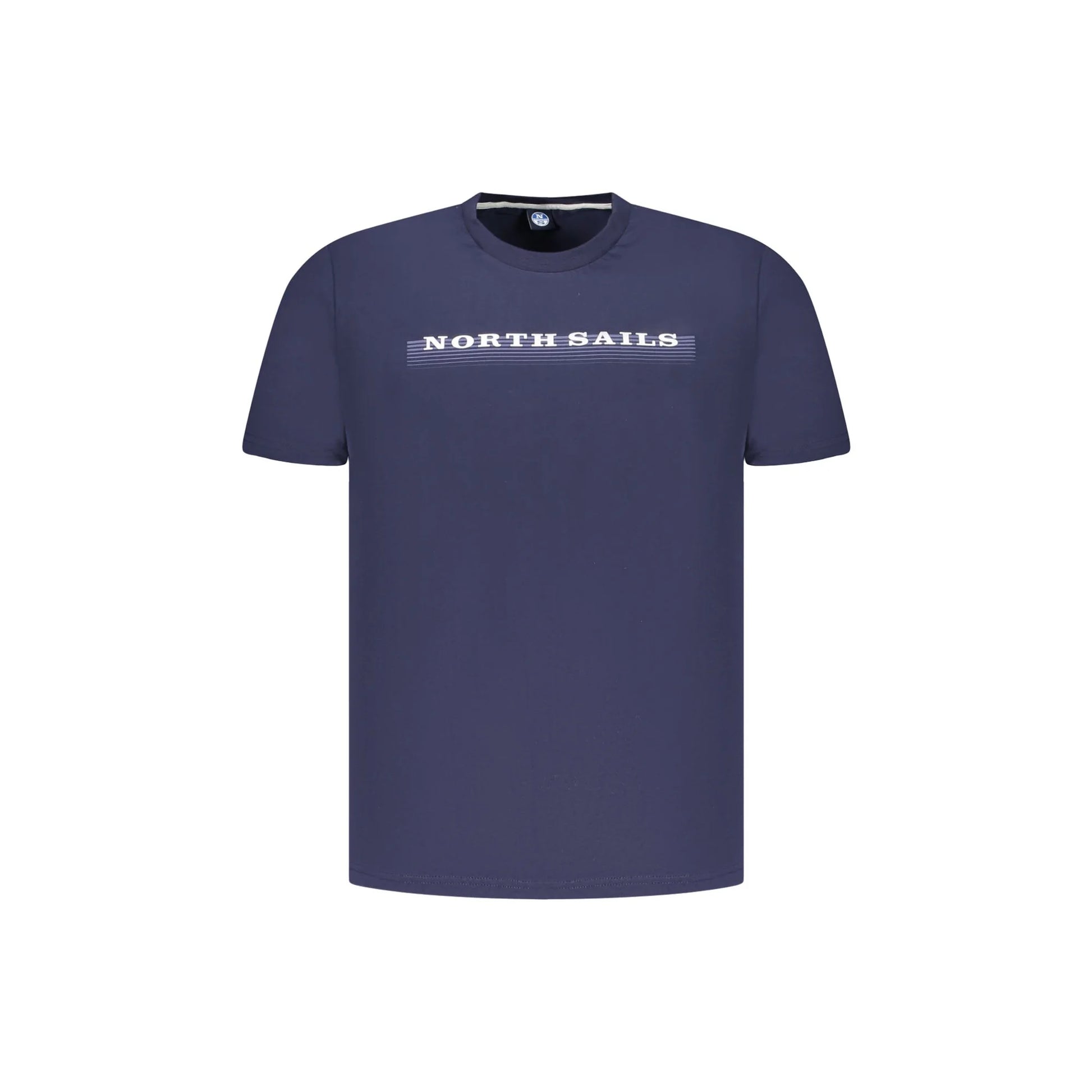 North Sails T-Shirt Maniche Corte Uomo Blu Stampa Logo - foto prodotto