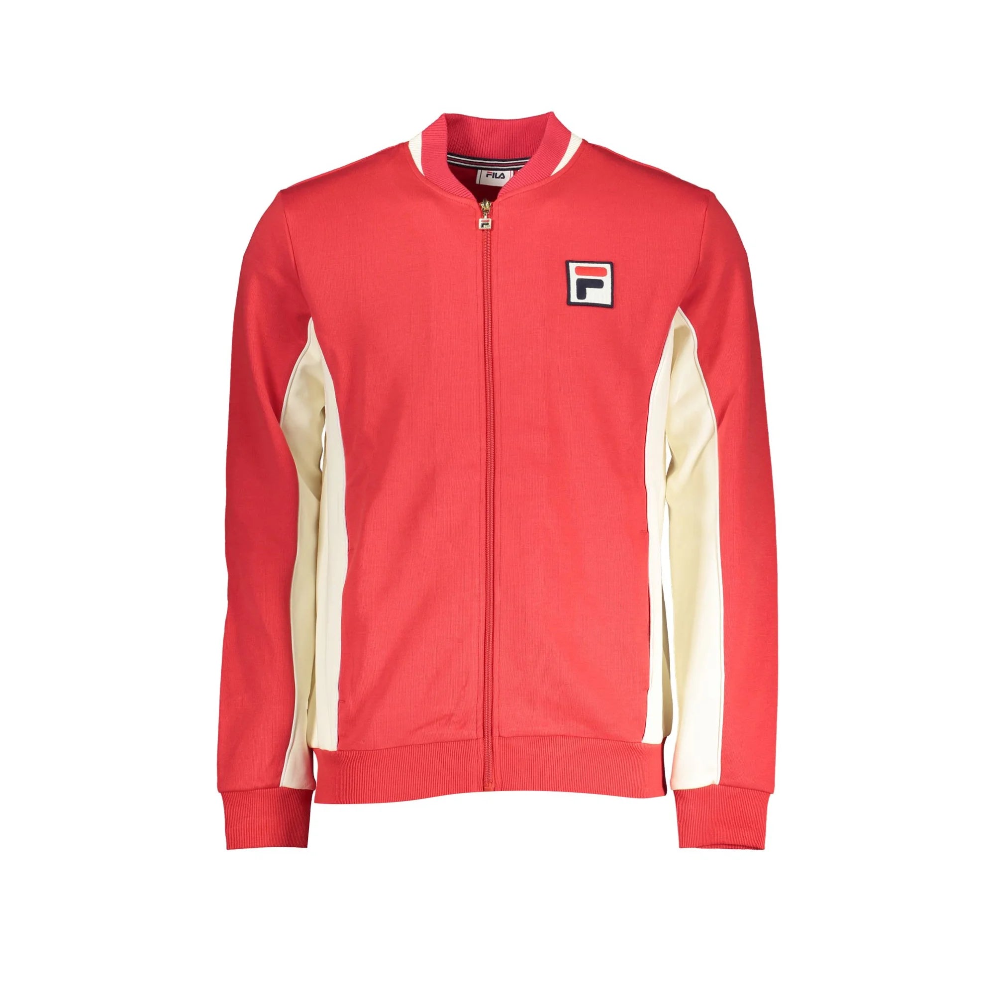 FILA FELPA CON ZIP UOMO ROSSO