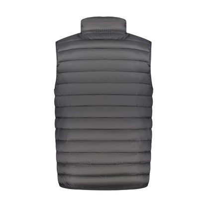 Cavalli Class Smanicato Uomo Nero con Logo Giubbotti e Giacche - vista 2