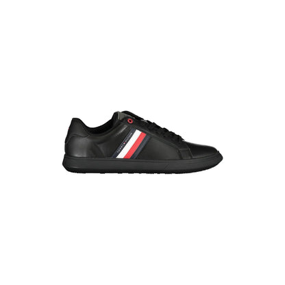 TOMMY HILFIGER Sneakers Uomo Nere con Dettagli a Contrasto Nero - foto prodotto