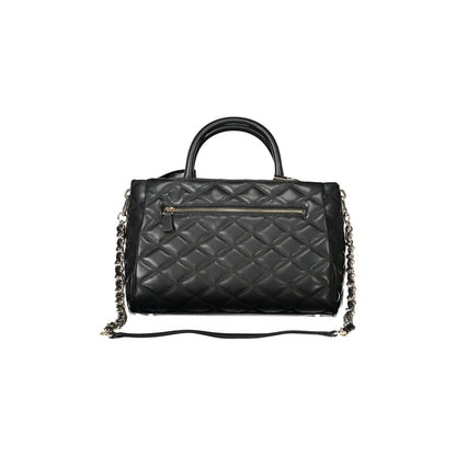 Guess Jeans Borsa a Tracolla Donna Nera Logo Borse nero - vista 2