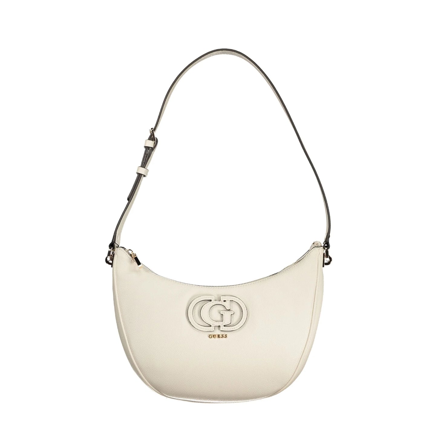 Guess Jeans Borsa a Tracolla Donna Bianca Chiusura con Zip Borse Bianco - foto prodotto