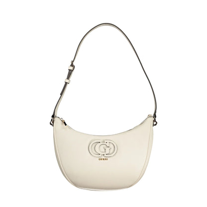Guess Jeans Borsa a Tracolla Donna Bianca Chiusura con Zip Borse Bianco - foto prodotto