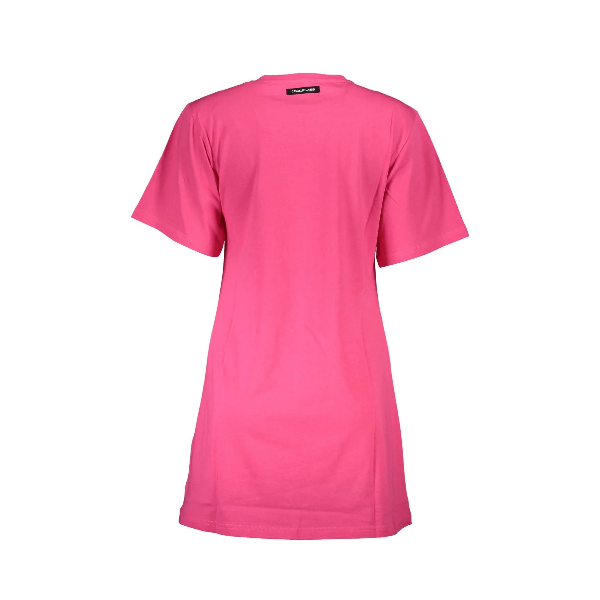 CAVALLI CLASS T-SHIRT MANICHE CORTE DONNA ROSA