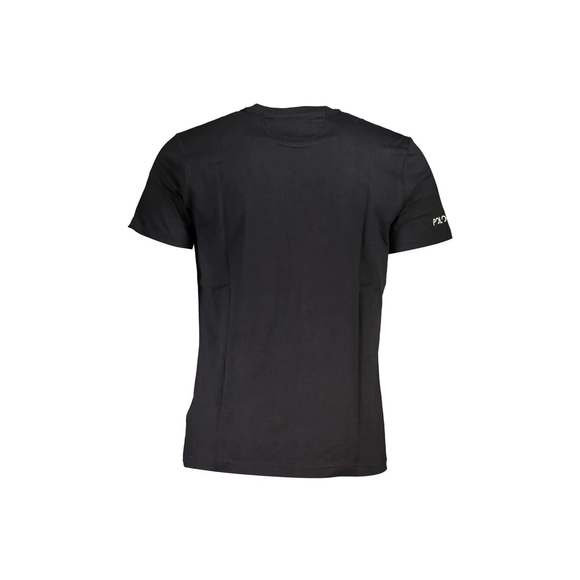 La Martina T-Shirt Maniche Corte Uomo Nera Stampa Logo nero - vista 2