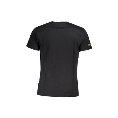 La Martina T-Shirt Maniche Corte Uomo Nera Stampa Logo nero - vista 2