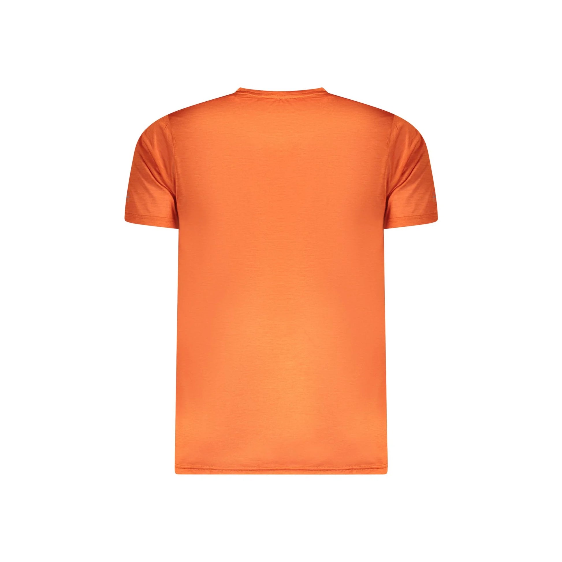 Norway 1963 T-Shirt Maniche Corte Uomo Arancione Logo - vista 2