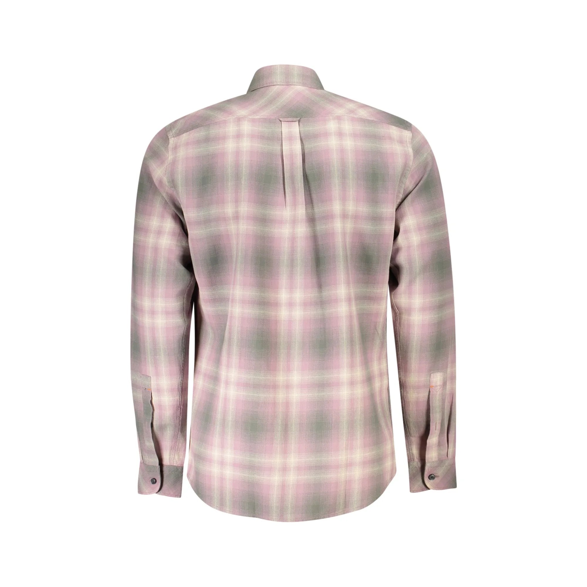 HUGO BOSS CAMICIA MANICHE LUNGHE UOMO ROSA