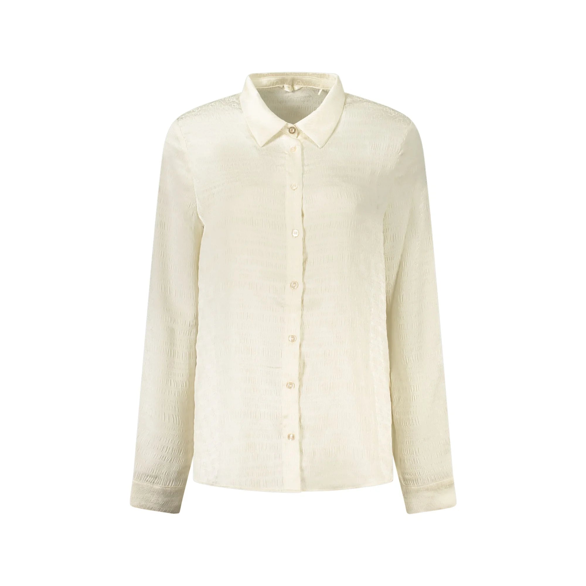 GUESS JEANS CAMICIA MANICHE LUNGHE DONNA BIANCO