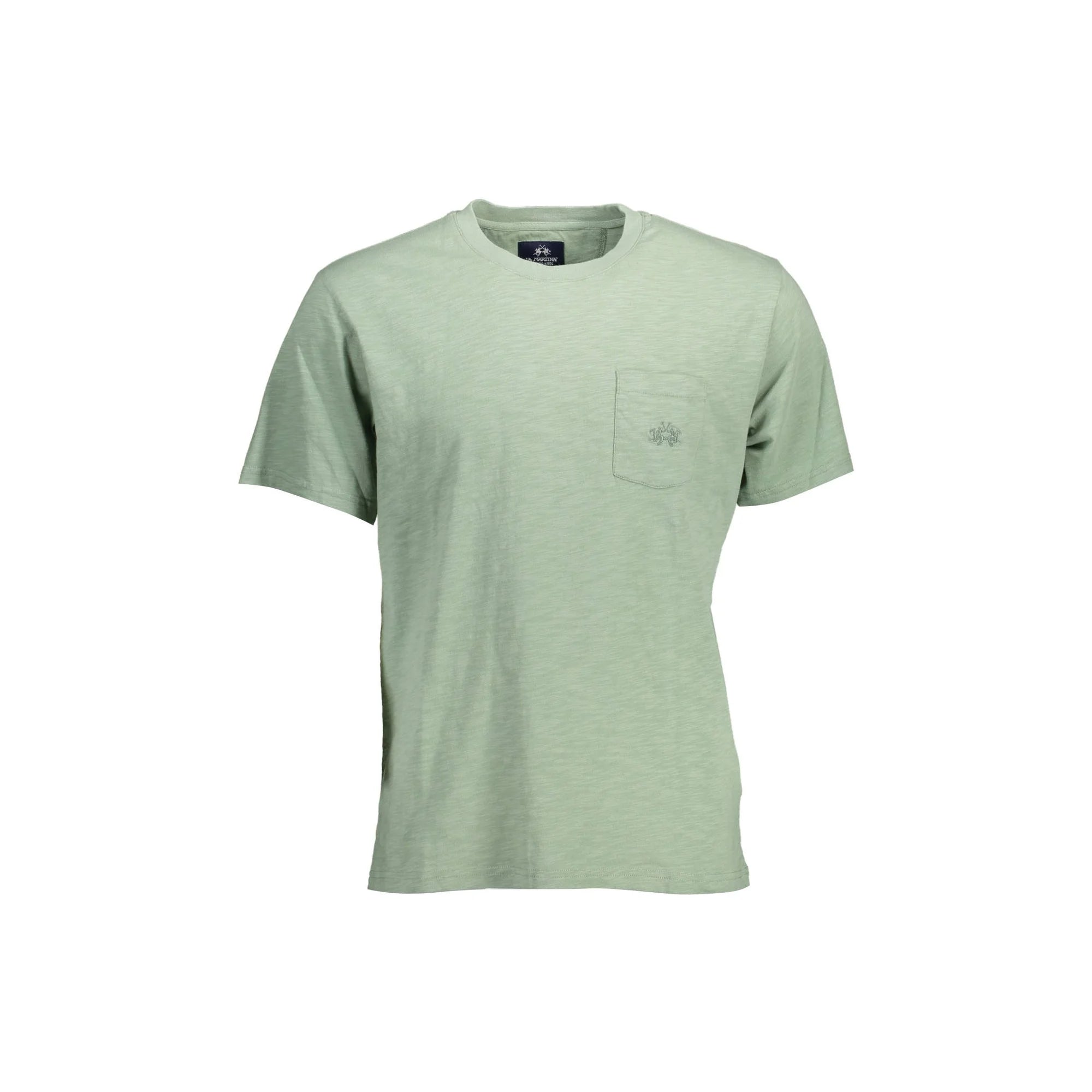 LA MARTINA T-SHIRT MANICHE CORTE UOMO VERDE