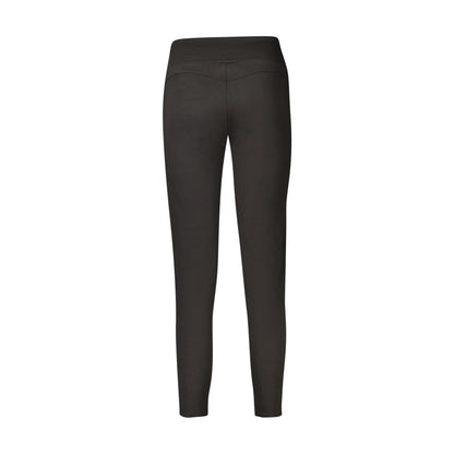 Freddy Pantaloni Leggins Donna Nero Stampa Logo - vista 2