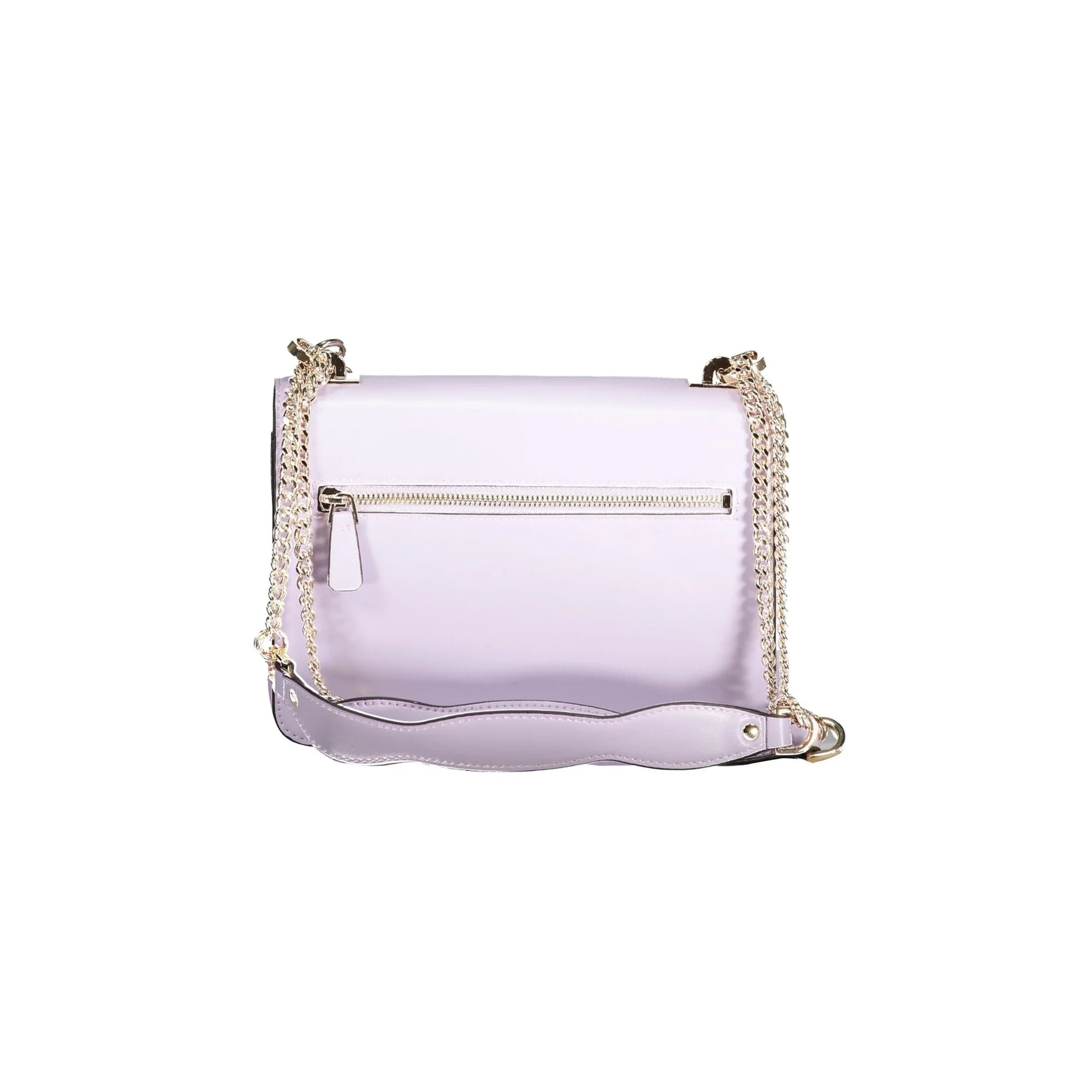 GUESS JEANS Borsa Donna Viola Eliette a Tracolla con Catena e Scomparti Multipli Borse - vista 2