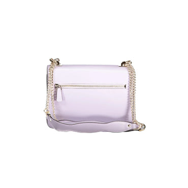 GUESS JEANS Borsa Donna Viola Eliette a Tracolla con Catena e Scomparti Multipli Borse - vista 2