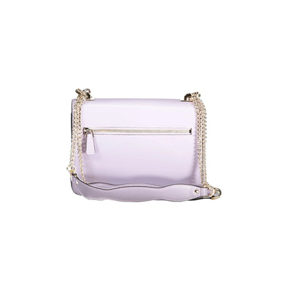 GUESS JEANS Borsa Donna Viola Eliette a Tracolla con Catena e Scomparti Multipli Borse - vista 2