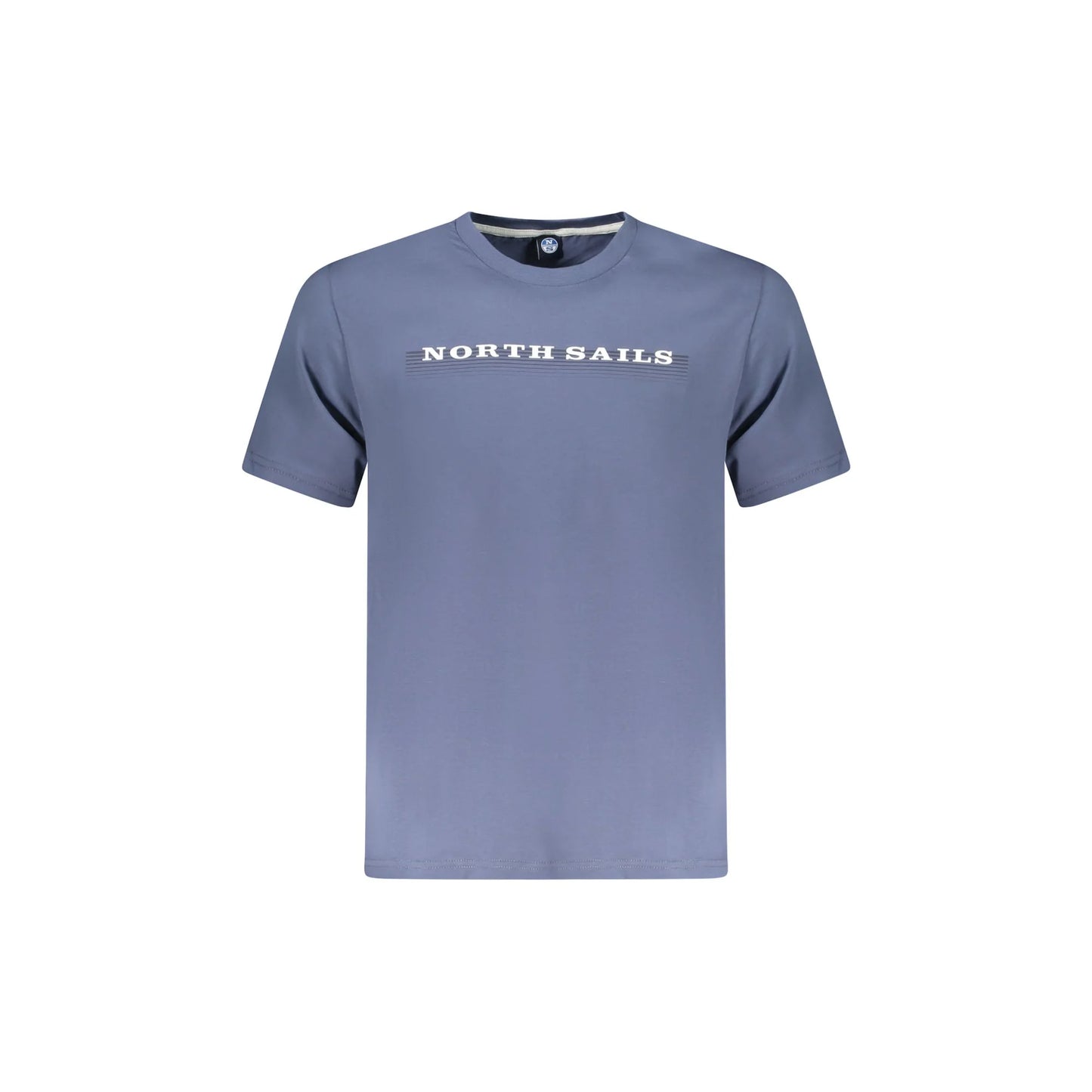 North Sails T-Shirt Maniche Corte Uomo Blu Stampa Logo - foto prodotto