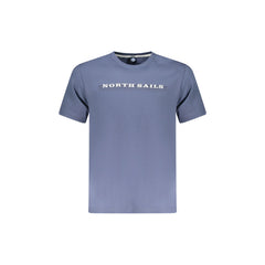North Sails T-Shirt Maniche Corte Uomo Blu Stampa Logo