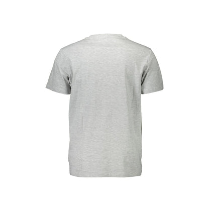 Guess Jeans T-Shirt Maniche Corte Uomo Grigia Stampa Logo grigio - vista 2