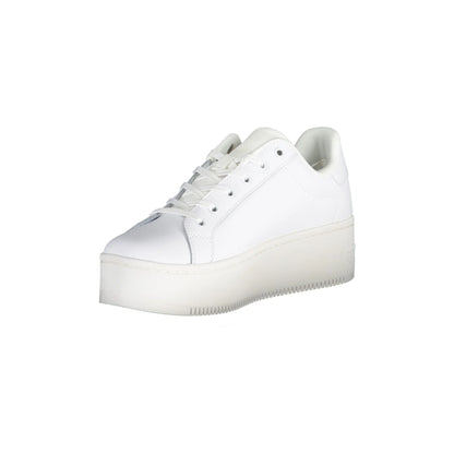 TOMMY HILFIGER Scarpe Sneakers Donna Bianche con Logo Stampato bianco - vista 2