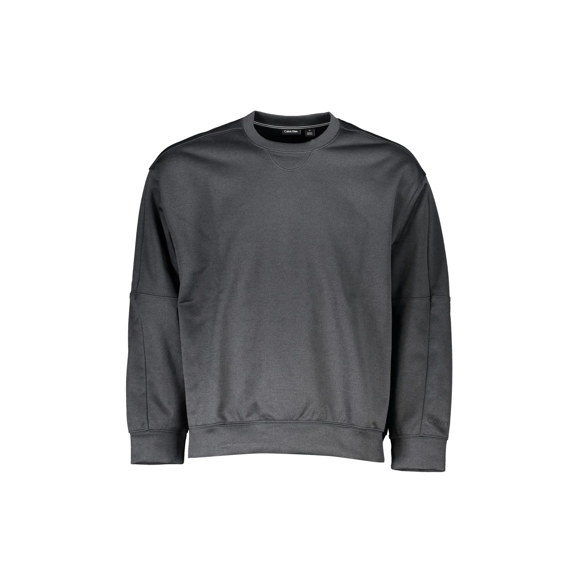 CALVIN KLEIN FELPA SENZA ZIP UOMO NERO