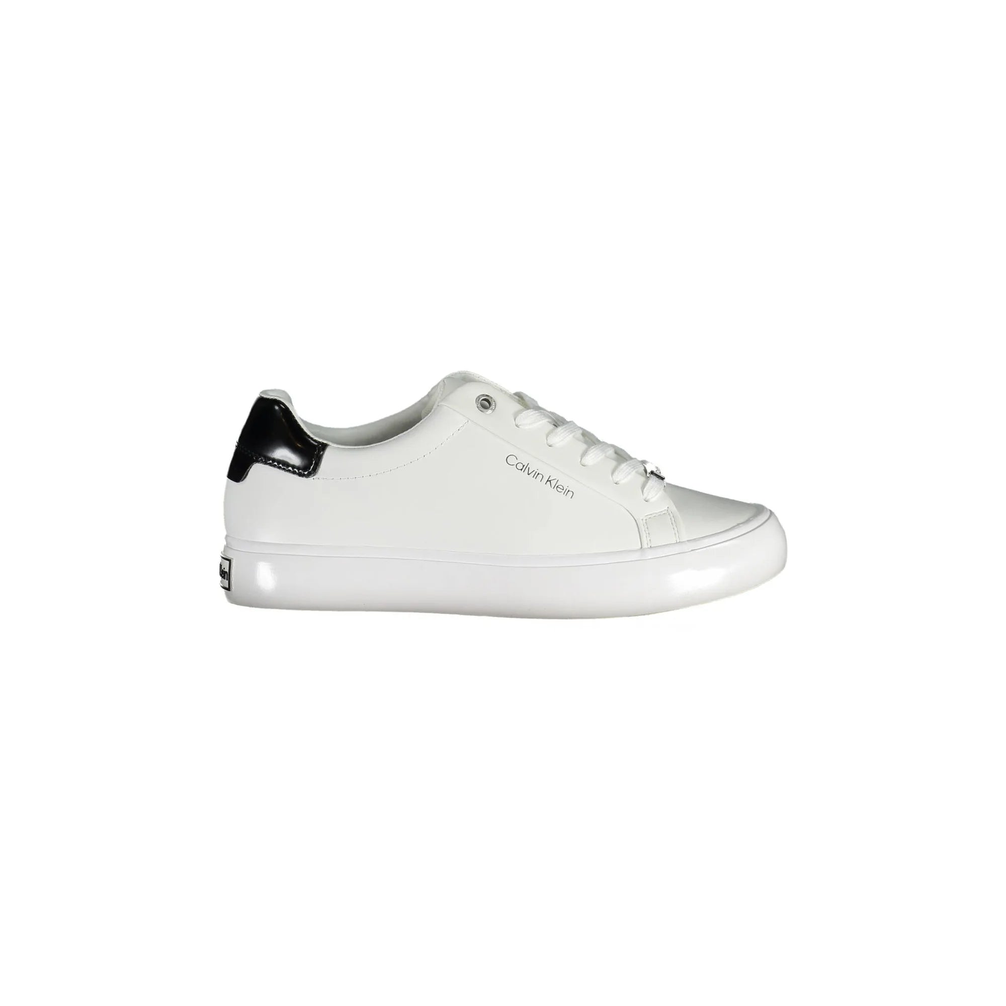 CALVIN KLEIN Sneakers Donna Bianche con Dettagli a Contrasto Bianco - foto prodotto