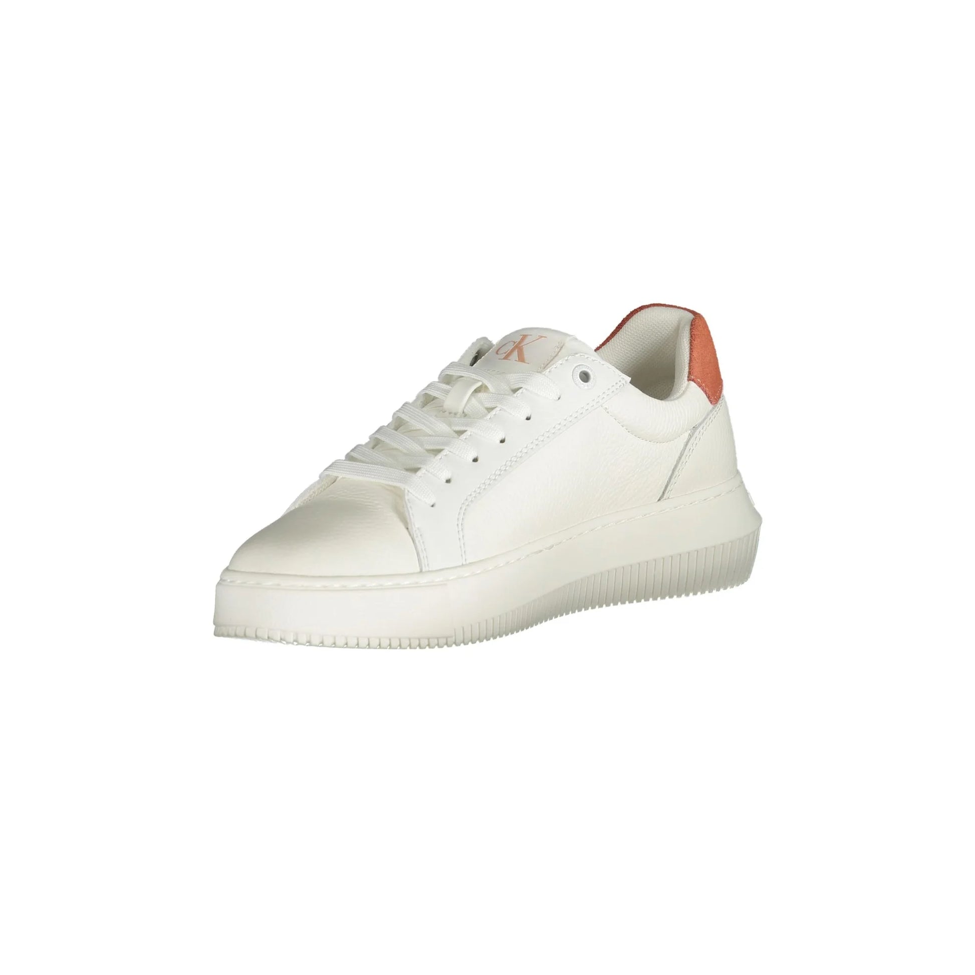 CALVIN KLEIN Scarpe Sneakers Donna Bianche con Dettagli Rosa bianco - vista 3