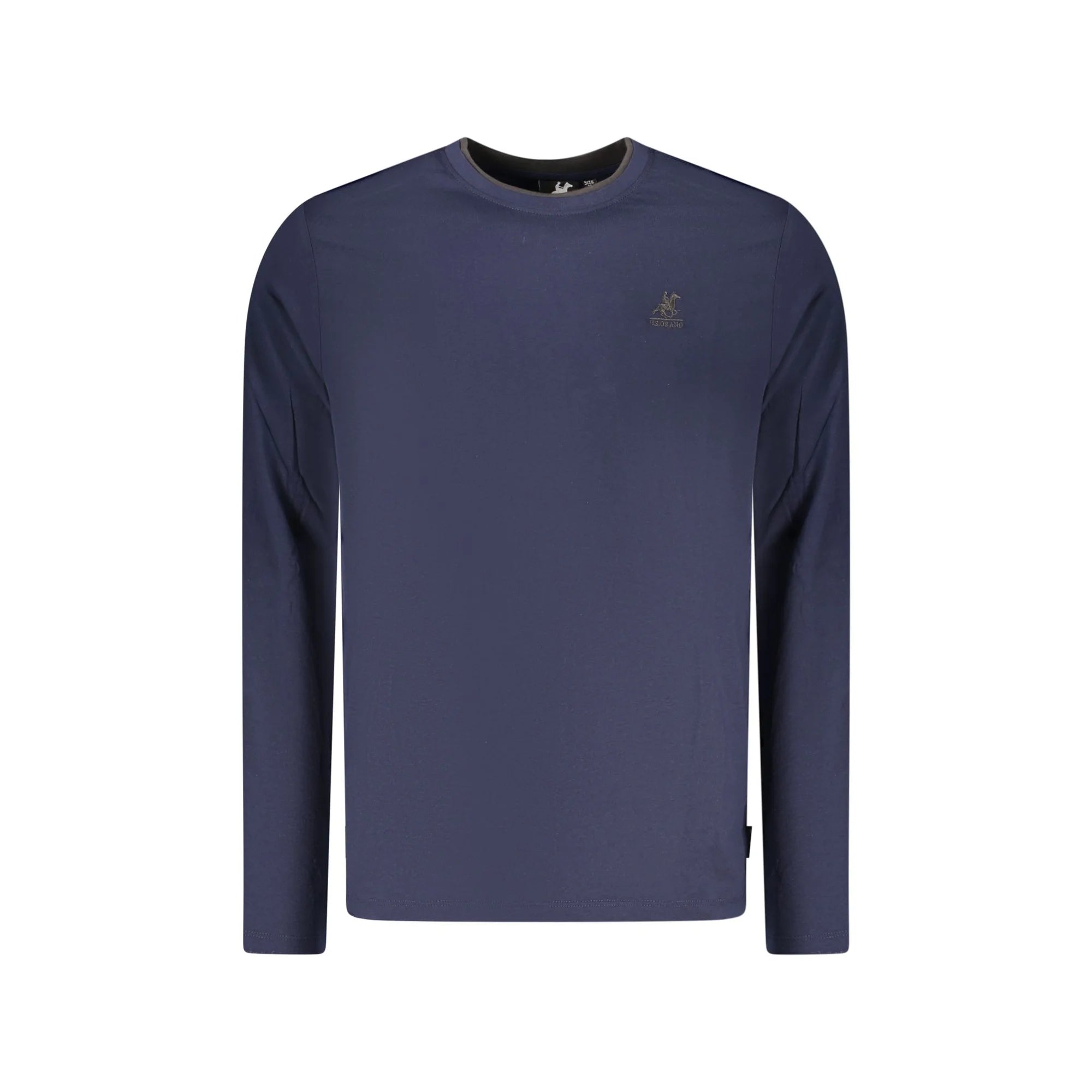 U.S. GRAND T-SHIRT MANICHE LUNGHE UOMO NERO